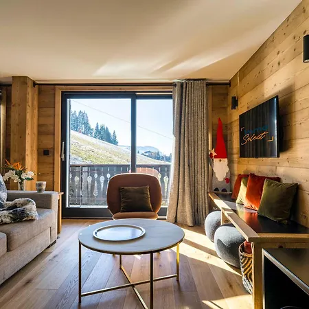 De Charme 4* Au Centre Des Gets - Acces Direct Aux Pistes De - Fr-1-598-28 Apartament